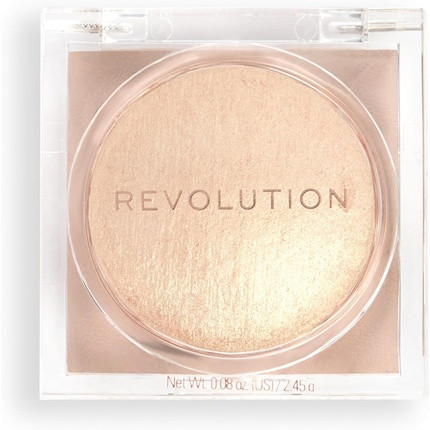 Makeup Revolution Beam Bright Highlighter All Over Face Glow Powder to Liquid Formula 5 Different Shades Bronze Baddie