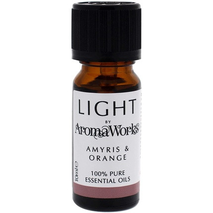 Aromaworks Light Essential Oil Amyris and Orange for Unisex 0.33oz