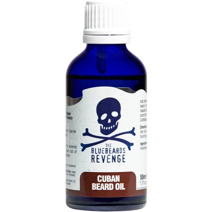 The Bluebeards Revenge Cuban Blend Beard Oil for Men Vegan Friendly Soften and Condition Beard Growth 50ml