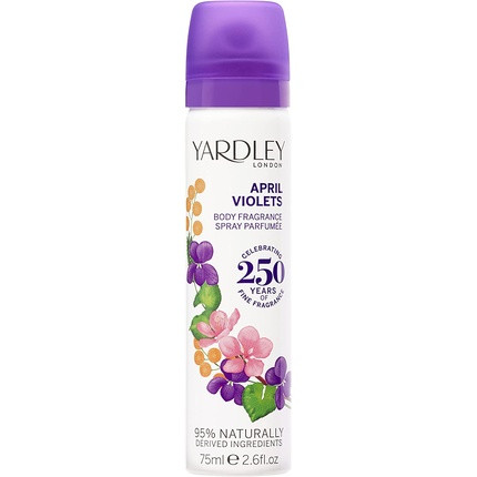 Yardley London April Violets Body Spray 75ml