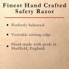 Captain Fawcett's Finest Hand Crafted Mach 3 Safety Razor