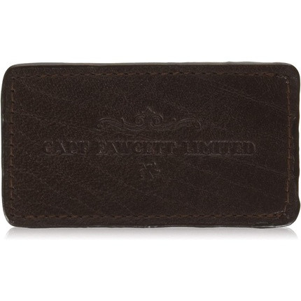 Captain Fawcett Mustache Comb Leather Case