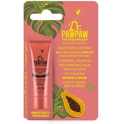 Dr. PAWPAW Tinted Peach Pink Balm for Lips and Skin 10ml