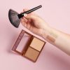 W7 Hollywood Bronze & Glow Pressed Powder Duo Shimmer Bronzer & Highlighter Vegan Makeup