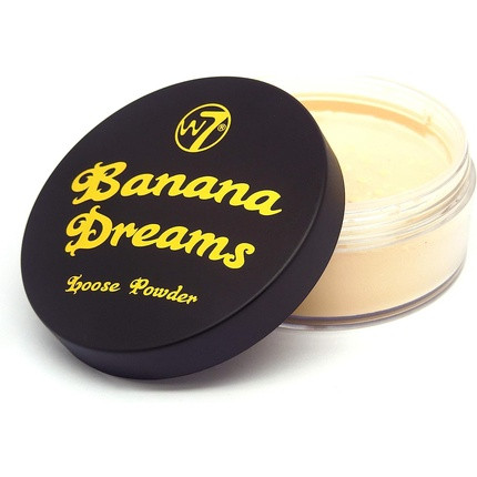 W7 Banana Dreams Loose Setting Powder with Blurring Effect for All Skin Tones