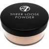 W7 Sheer Loose Face Powder Ultra-Fine Setting Powder for Long-Lasting Makeup Honey