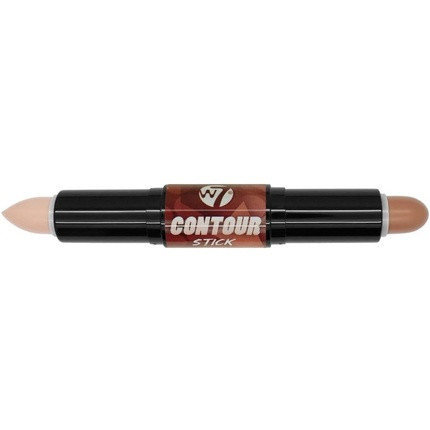 W7 Contour Stick Double-Ended Creamy Contour & Highlight Makeup Bronze Shape & Define Medium 1 count