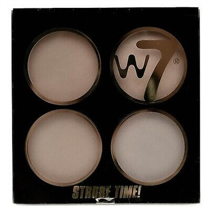 W7 Strobe Time It's Glow Time 4 Shimmering Powders Strobe Bronzer Blusher