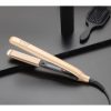 Diva Pro Styling Precious Metals Touch Straightener Rose Gold with Macadamia Argan Oil and Keratin Infused Ceramic Plates PRO201 - Single