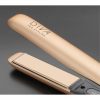 Diva Pro Styling Precious Metals Touch Straightener Rose Gold with Macadamia Argan Oil and Keratin Infused Ceramic Plates PRO201 - Single