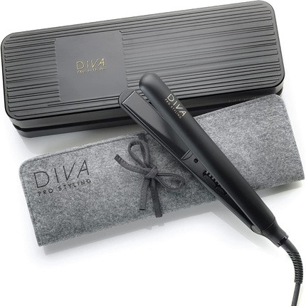 Diva Pro Styling Digital Styler Flat Iron Onyx 700g Black