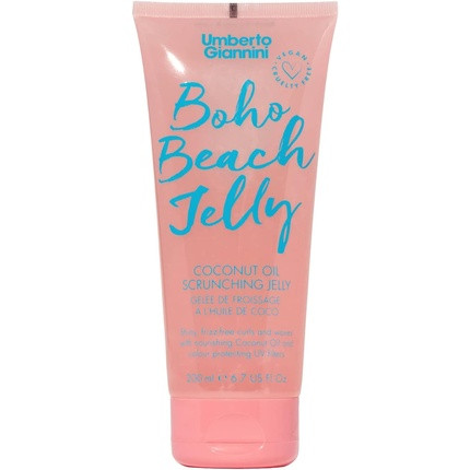 Umberto Giannini Boho Beach Jelly Vegan and Cruelty Free Coconut Oil Scrunching Jelly 200ml