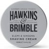 Hawkins and Brimble Shaving Cream 100ml 3.4 fl oz Male Shave Soap Lotion Good Lather Lightly Fragranced