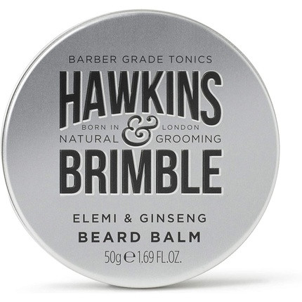 Hawkins & Brimble Beard Balm 50ml - for a Well-Groomed, Smooth and Soft Beard