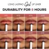 Lamel Gel Lip Liner Sharpenable Pencil Long-lasting Formula Waterproof Smudge-Proof Precision 1.7g Ash Rose