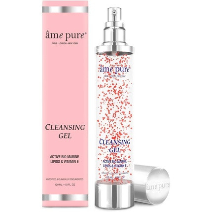 âme pure Cleansing Gel with Pure Vitamin E Beads and Natural Ingredients for Skin Impurities and Aging 120ml