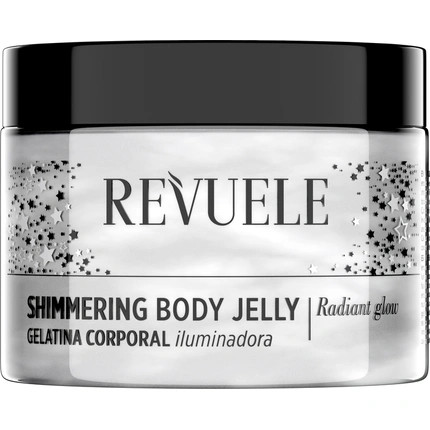 Revuele Shimmering Body Jelly Silver Shine - 400 Milliliters