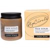 UpCircle Coffee Face Scrub Flower Blend for Sensitive Skin 100ml - Chamomile, Shea Butter, Coconut + Rosehip Oil - Natural Vegan Face Scrub for Soft, Smooth Skin