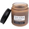 UpCircle Coffee Face Scrub Flower Blend for Sensitive Skin 100ml - Chamomile, Shea Butter, Coconut + Rosehip Oil - Natural Vegan Face Scrub for Soft, Smooth Skin