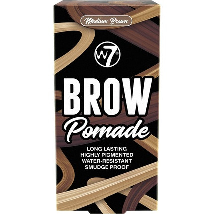 W7 Eyebrow Brow Pomade Box Medium Brown