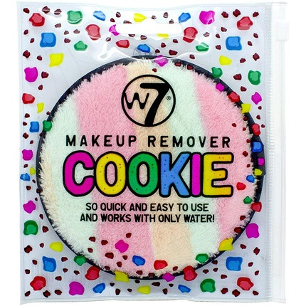 W7 Makeup Remover Cookie Reusable Cleansing Pad Eco-Friendly Soap Free Skin Cleanser