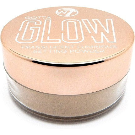 W7 Gotta Glow Translucent Luminous Setting Powder Fine Loose Powder