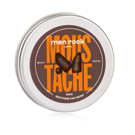 Men Rock Soothing Moustache Wax Enriched with Argan Oil 25ml