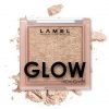 LAMEL Glow Highlighter Face Make Up and Contour Palette in Deep Vibrant Colors 3.8gr/0.13 oz 402 Sun