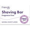 Friendly Soap Fragrance Free Shaving Bar 95g