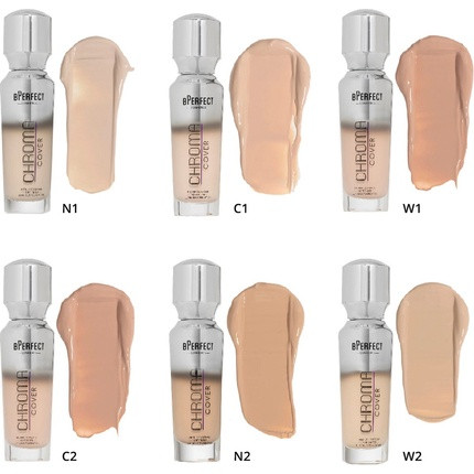 Bperfect Cosmetics Chroma Cover Luminous Foundation - N1, 30 Ml