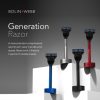 Bolin Webb Generation Razor and Stand in Black with Gillette Fusion5 Blade Luxury Razor for Men