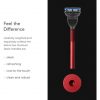 Bolin Webb Generation Razor and Stand in Red with Gillette Fusion5 Blade Luxury Razor for Men