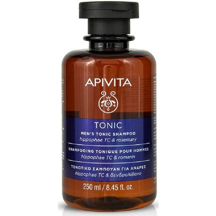 Apivita Men's Tonic Shampoo for Hair Loss with Hippophae TC and Rosemary 250ml