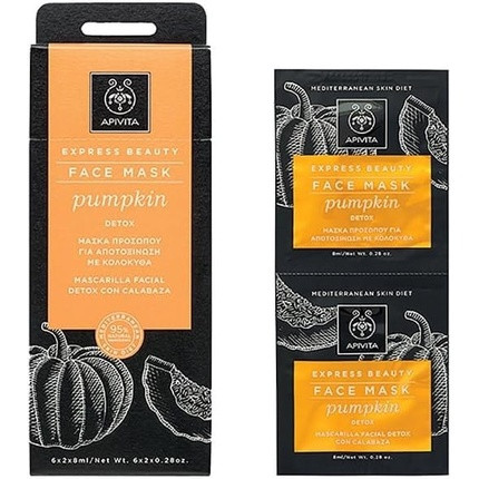 Apivita Face Mask with Pumpkin Detox