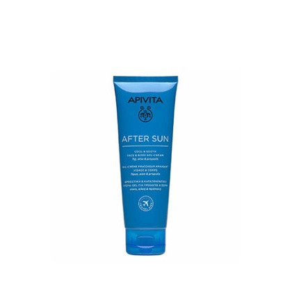 Apivita After Sun Cool & Soothe Face & Body Gel-Cream with Fig, Aloe & Propolis 100ml