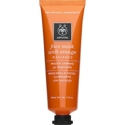 Apivita Face Mask With Orange - 50ml