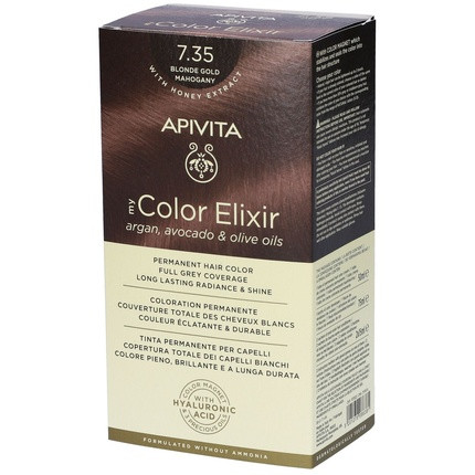 Apivita My Color Elixir 735 Golden Brown Hair Color