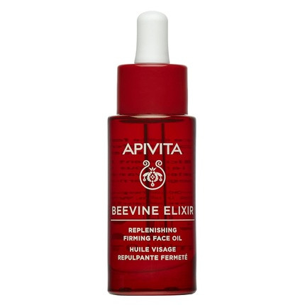 Apivita Beevine Elixir Replenishing Firming Face Oil with Propolis and Grape Seed Oils 1.01 oz