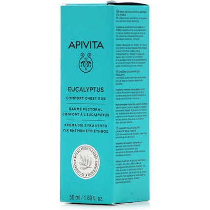 Apivita Cream With Eucalyptus For Chest Rubbing 50ml