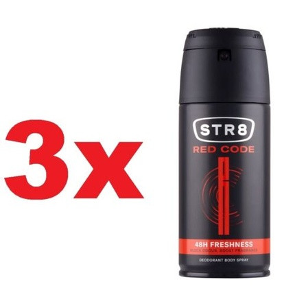 STR 8 RED CODE Bodyspray for Men 150ml