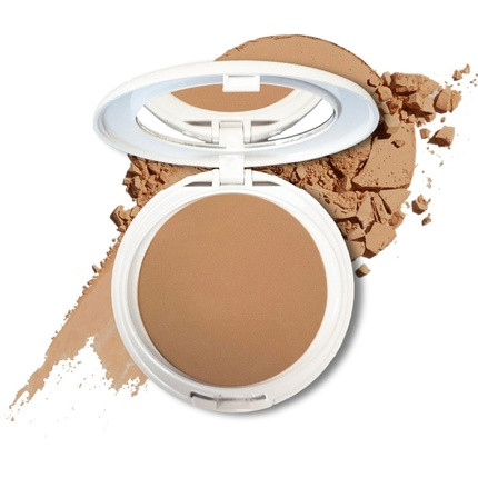 Radiant Professional Face Powder Photo Ageing Protection SPF 30 Advanced Compact Powder UVA & UVB Protection Long Lasting Sweat-Proof Matte Press Powder Oil Control & Anti-aging Action Tan 04