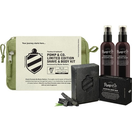 Pomp & Co Shave & Body Dopp Kit set