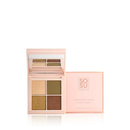 Green Eyeshadow Palette (Eyeshadow Quad) 4.8g