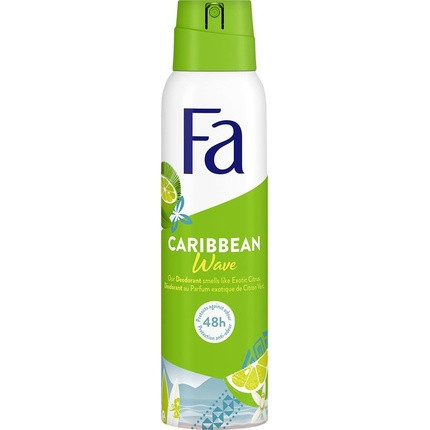 Fa Caribbean Wave Deodorant Spray Lemon 150 ml