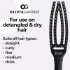 Olivia Garden Finger Brush Combo Small 4-Row