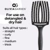 Olivia Garden Finger Brush Combo Large