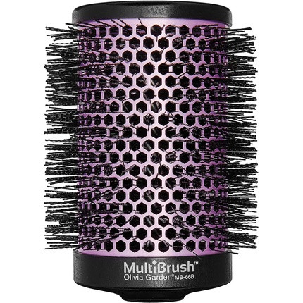 Olivia Garden Multibrush Detachable Barrel Purple 66mm