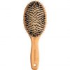 Olivia Garden Bamboo Touch Brush Eco-conscious Detangle Combo Hair Nylon and Boar Bristles Size M Wood