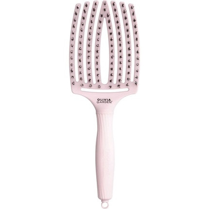 Olivia Garden 96 Finger Brush Pastel Pink Large