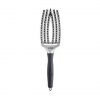 Olivia Garden Fingerbrush Brush Silver